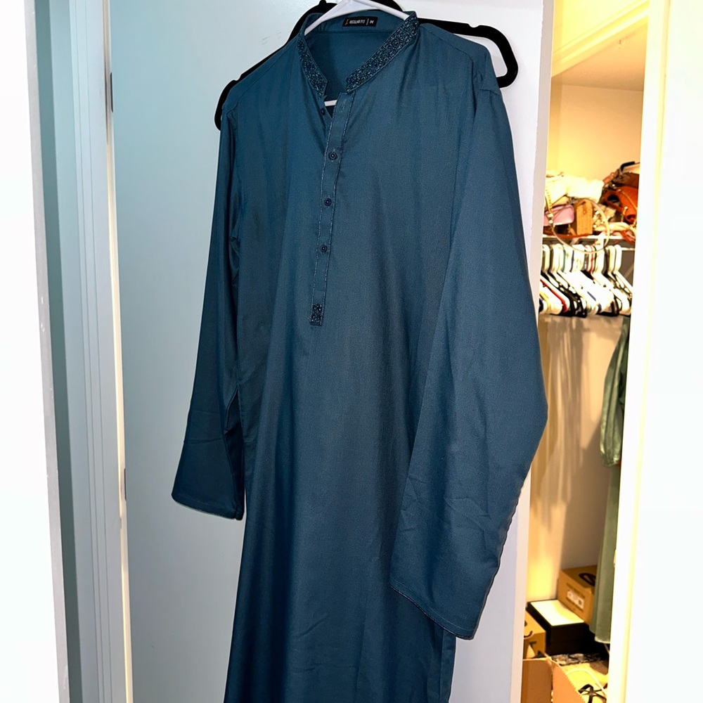 Junaid Jamshed shalwar kameez match size M